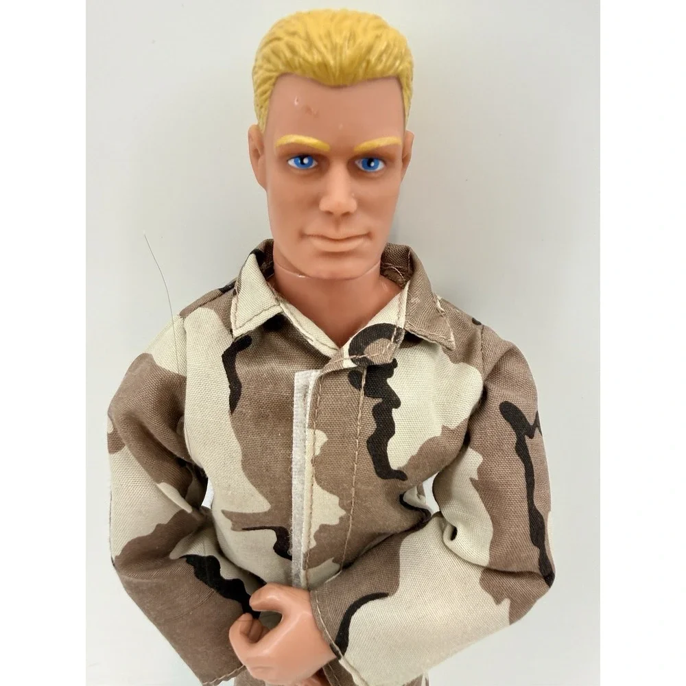 Vintage Military Action Figure-Blonde-BLue Eyes-12